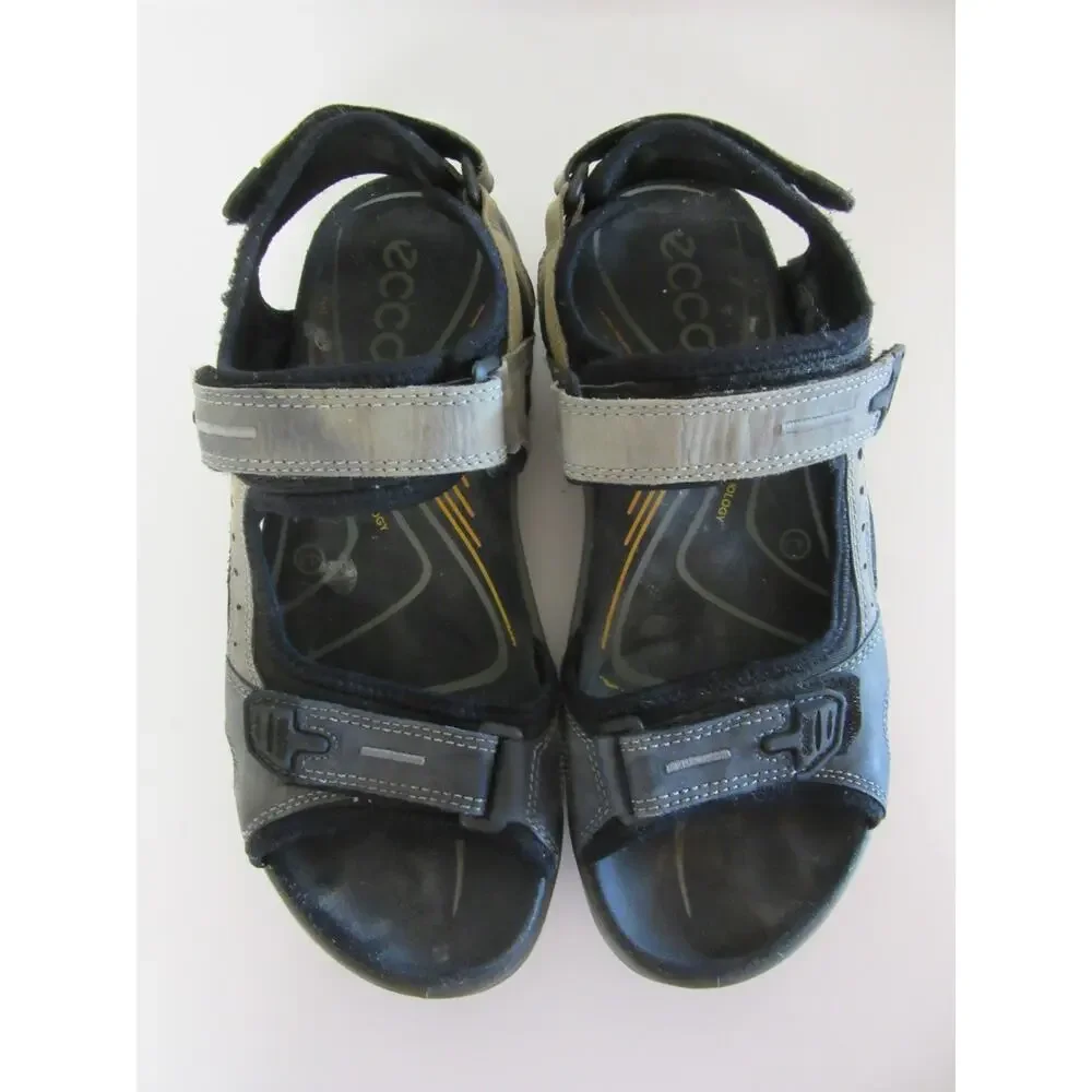 ECCO Gray EU43 US9-9.5 Men's Hiking Walking Trail Outdoor Adventures Sandals